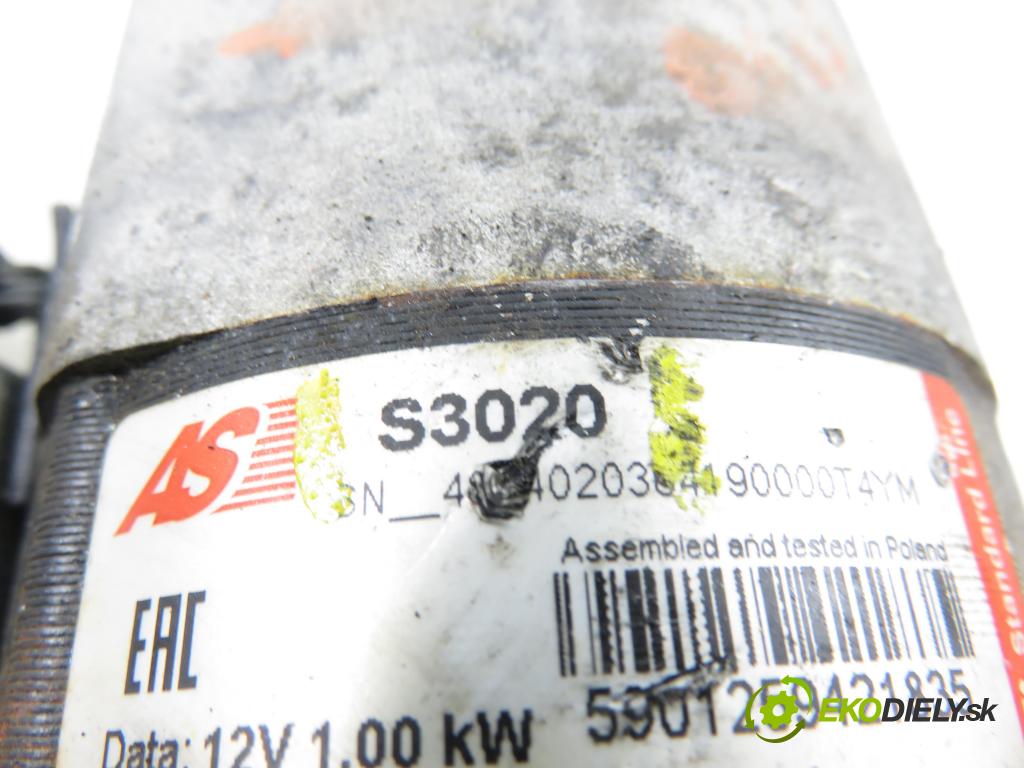 MERCEDES-BENZ KLASA B Sports Tourer (W245) MINIVAN 2006 85,00 B 170 (245.232) - M 266.940 1699,00 Štartér S3020 (Štartér)