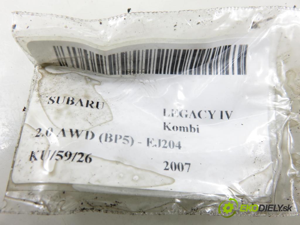SUBARU LEGACY IV Kombi (BP) KOMBI 2007 121,00 2.0 16V DOHC AWD (BP5) - EJ204 EJ20F BiFuel 1994,00 VENTIL EGR 14845AA230 ; 1392003272