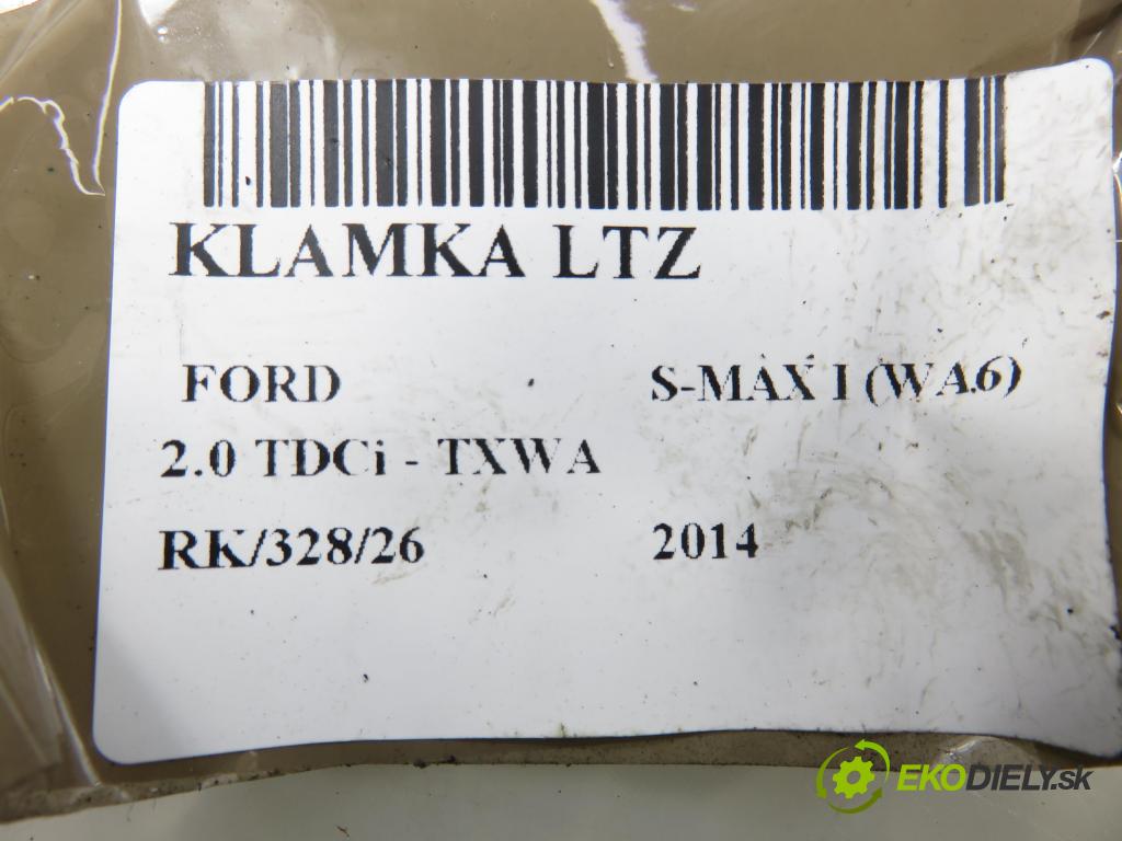 FORD S-MAX (WA6) MINIVAN 2014 120,00 2.0 TDCi - TXWA 1997,00 Kľučka LTZ AM21U264A27FD ; AM21U264A27