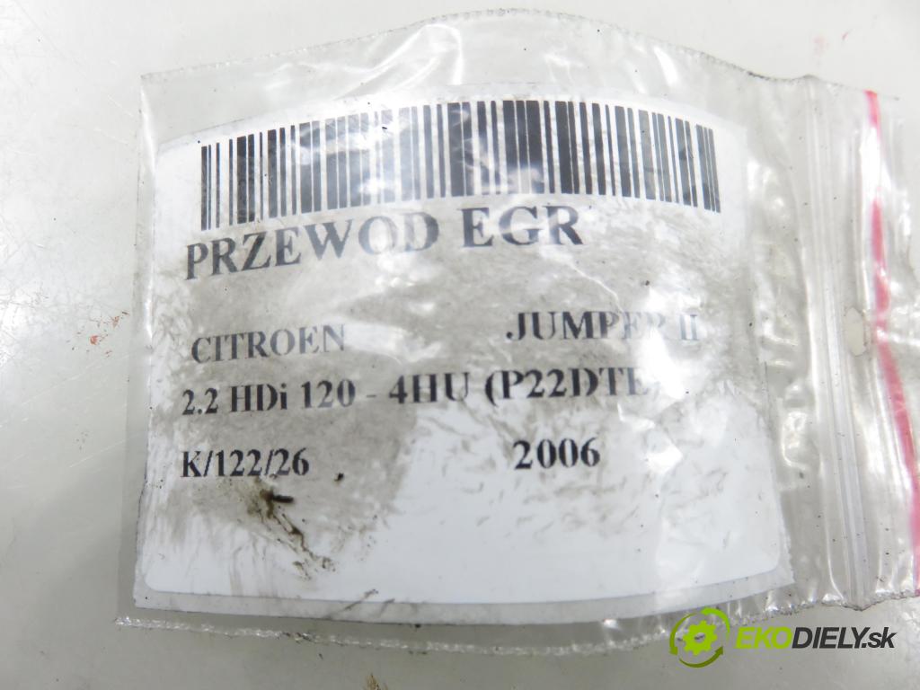 CITROEN JUMPER Skrzynia FURGON 2006 88,00 2.2 HDi 120 - 4HU (P22DTE) 2198,00 trubka EGR 6U3Q9F467AD