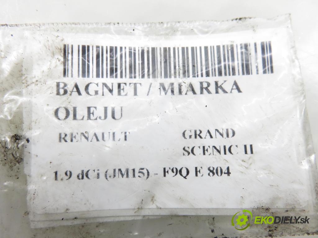 RENAULT GRAND SCENIC II (JM0/1_) MINIVAN 2006 0,00 1.9 dCi (JM15) - F9Q E 804 1870,00 hrdlo nádrže oleja 8200279414