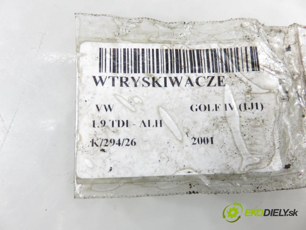 VW GOLF IV (1J1) HB 2001 66,00 1.9 TDI 90 - ALH 1896,00 Vstrekovacie ventily 028130202Q ; 028130202P (Vstrekovací ventil)