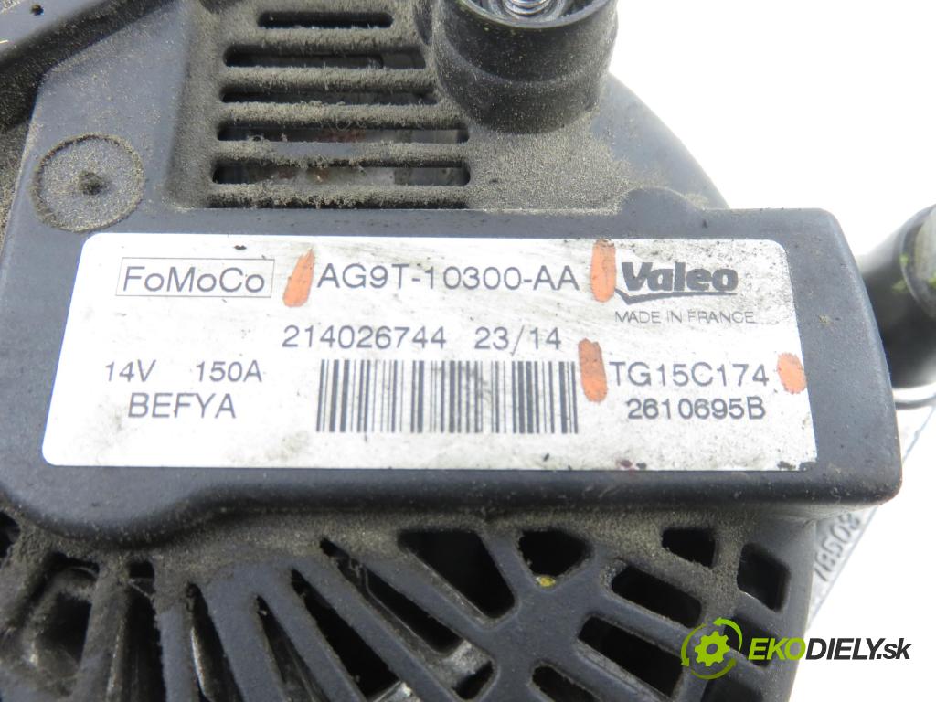 FORD S-MAX (WA6) MINIVAN 2014 120,00 2.0 TDCi - TXWA 1997,00 Alternátor AG9T10300AA ; TG15C174 (Alternátor)