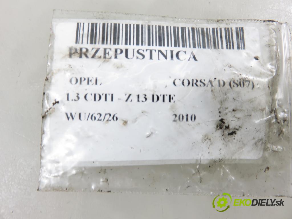 OPEL CORSA D (S07) HB 2010 70,00 1.3 CDTI - Z 13 DTE 1248,00 Škrtiaca klapka 55564247 (Škrtiaca klapka)