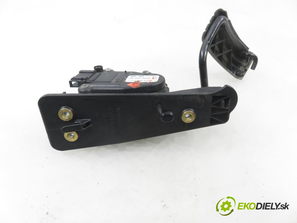 RENAULT ESPACE IV (JK0/1_) MINIVAN 2007 100,00 2.0 (JK09) - F4R 792 1998,00 potenciometr plynového pedálu 8200700381 ; 6PV00811922 (Potenciometr plynového pedálu)