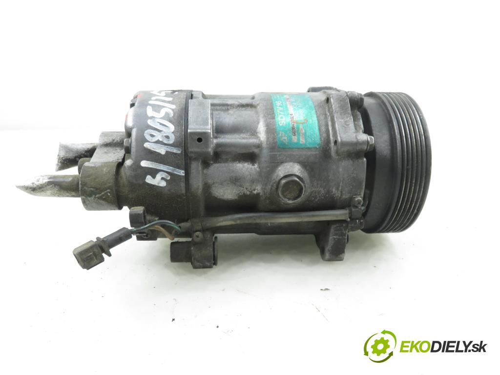 VW SHARAN (7M8, 7M9, 7M6) HB 1999 81,00 1.9 TDI 110 - AFN 1896,00 KOMPRESOR: klimatizácie 7M0820803P ; 95NW19D629CC (Kompresor klimatizácie)