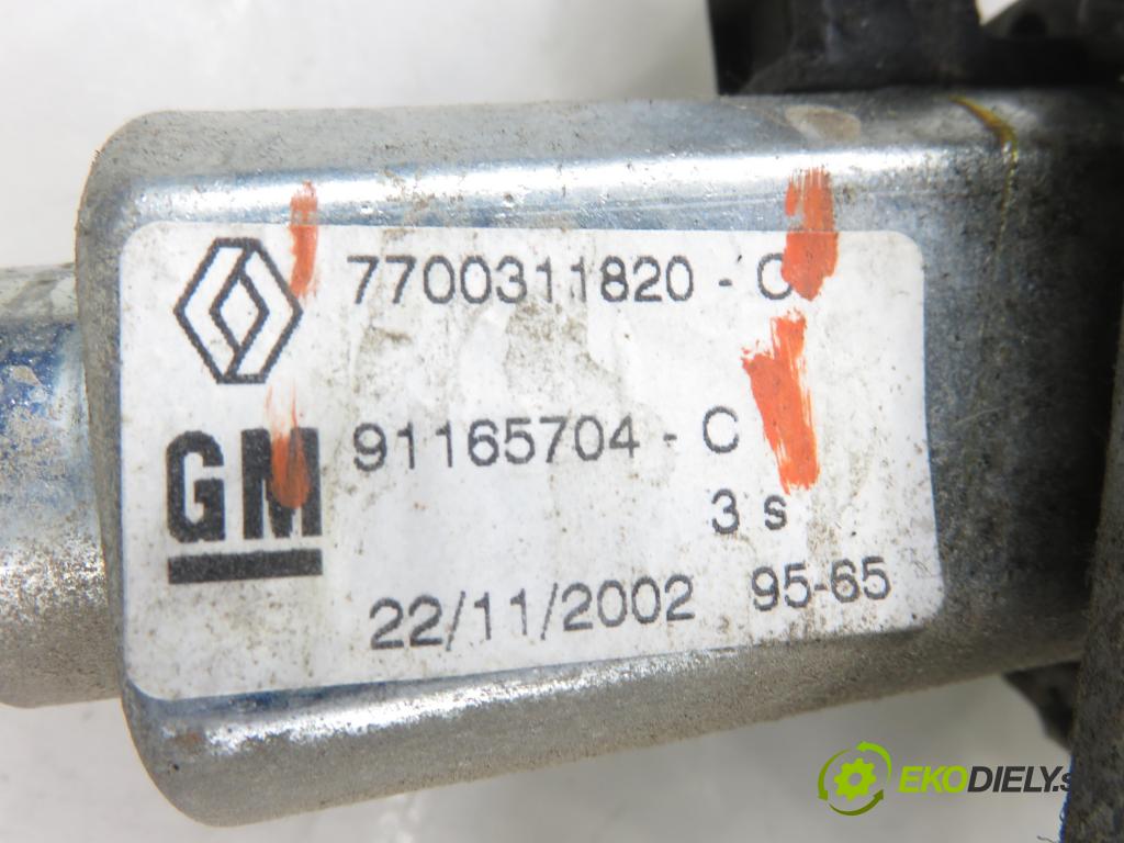 RENAULT TRAFIC II Skrzynia (FL) FURGON 2002 74,00 1.9 dCi - F9Q 760 1870,00 Mechanizmus okien 7700311820 ; 91165704