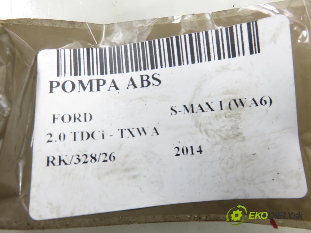 FORD S-MAX (WA6) MINIVAN 2014 120,00 2.0 TDCi - TXWA 1997,00 Pumpa ABS CG912C405CD ; 54086705A (Pumpa ABS)
