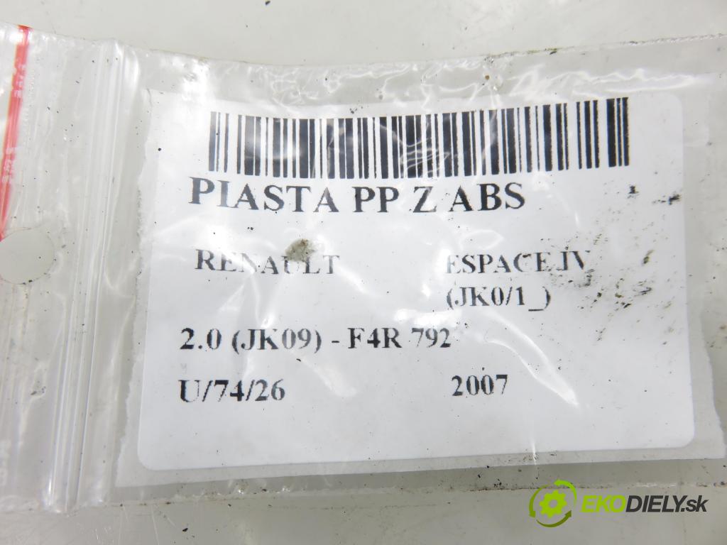 RENAULT ESPACE IV (JK0/1_) MINIVAN 2007 100,00 2.0 (JK09) - F4R 792 1998,00 náboj PP ABS