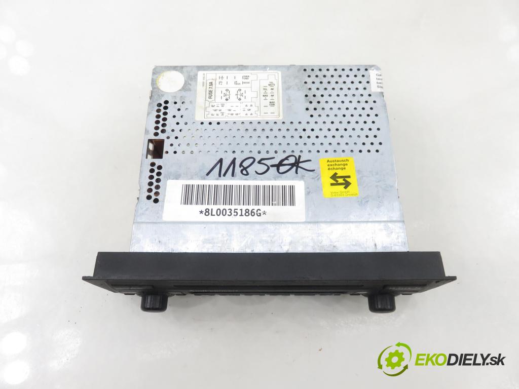 AUDI A3 (8L1) HB 2002 74,00 1.9 TDI - AXR 1896,00 RADIO CD 8L0035186G