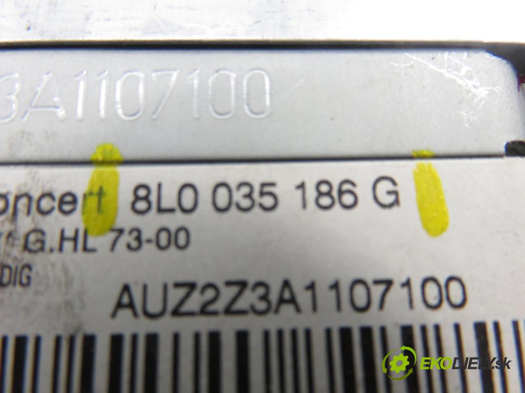 AUDI A3 (8L1) HB 2002 74,00 1.9 TDI - AXR 1896,00 RADIO CD 8L0035186G