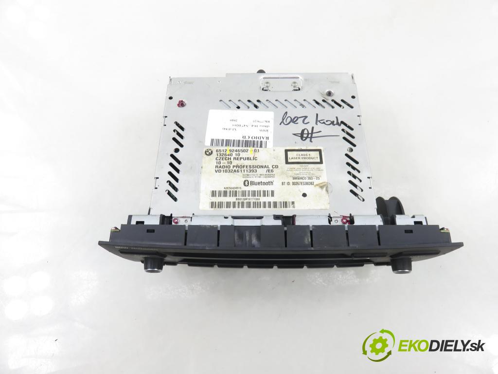 BMW X1 (E84) SUV 2010 105,00 sDrive 18 d 143 - N47 D20 C 1995,00 RADIO CD 9246502