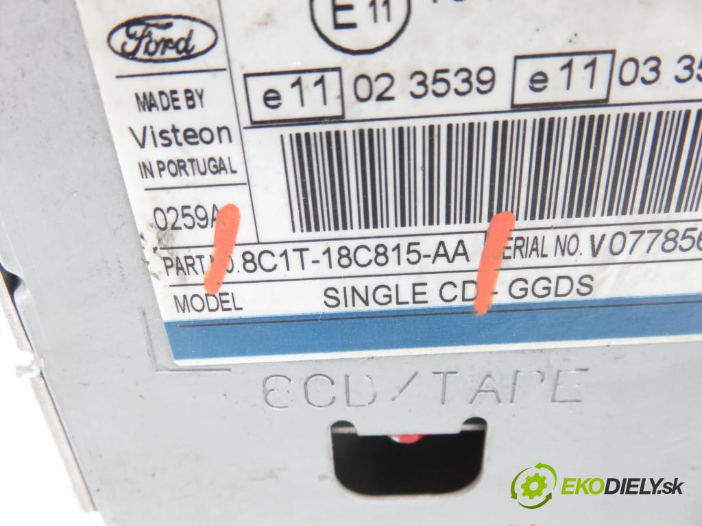 FORD TRANSIT Furgon (FA_ _) FURGON 2008 63,00 2.2 TDCi - P8FA 2198,00 RADIO CD 8C1T18C815AA