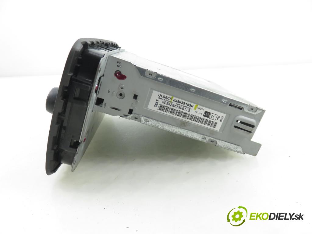 SEAT IBIZA IV (6J5, 6P1) HB 2013 63,00 1.4 - CGGB 1390,00 RADIO CD 6J2035153G