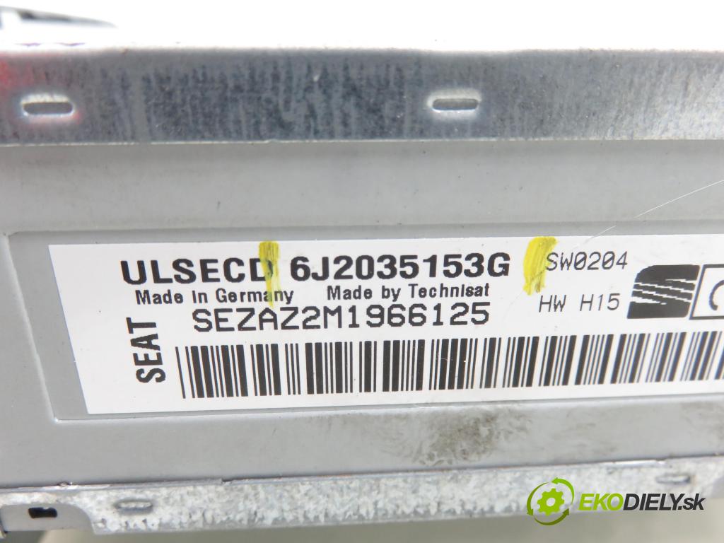 SEAT IBIZA IV (6J5, 6P1) HB 2013 63,00 1.4 - CGGB 1390,00 RADIO CD 6J2035153G