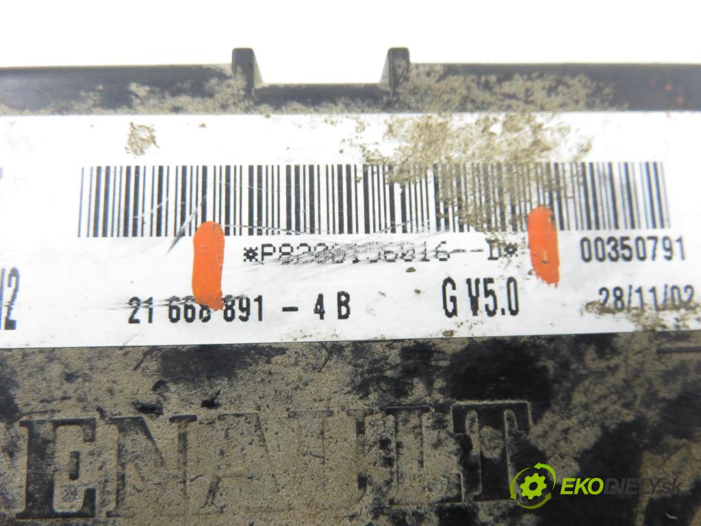 RENAULT TRAFIC II Skrzynia (FL) FURGON 2002 74,00 1.9 dCi - F9Q 760 1870,00 MODUL UCH-2 P8200156016