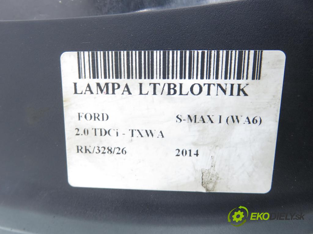 FORD S-MAX (WA6) MINIVAN 2014 120,00 2.0 TDCi - TXWA 1997,00 Svetlo ľavé zadné