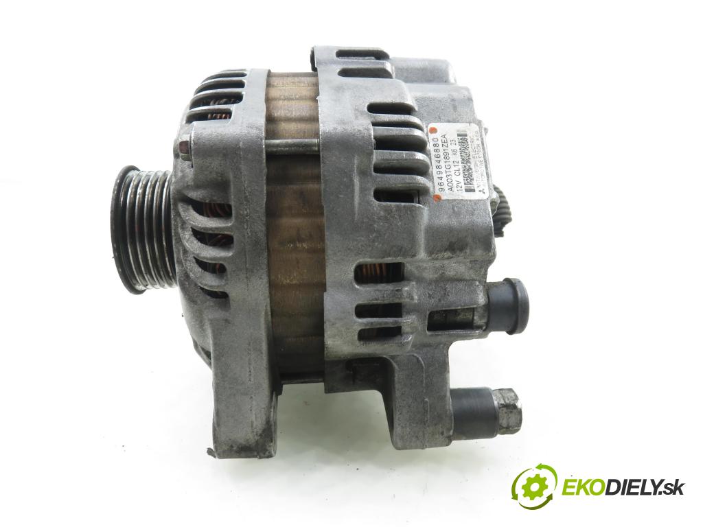 CITROEN C4 Picasso I (UD_) MINIVAN 2007 92,00 1.8 i 16V - 6FY (EW7A) 1749,00 Alternátor 9649846880 (Alternátor)