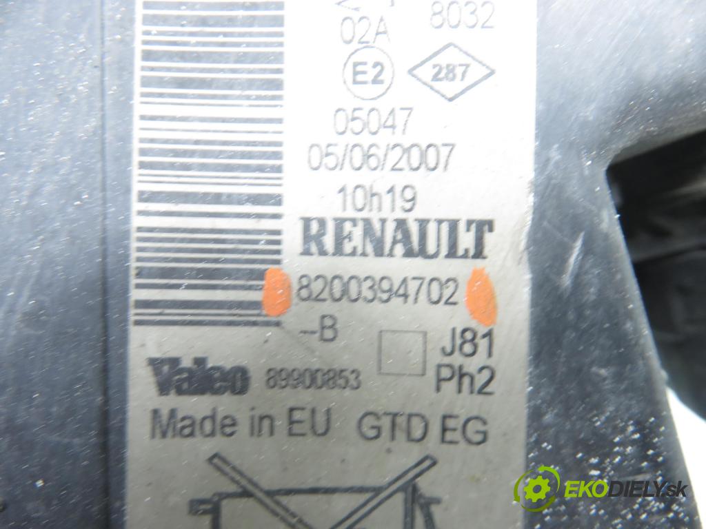 RENAULT ESPACE IV (JK0/1_) MINIVAN 2007 100,00 2.0 (JK09) - F4R 792 1998,00 Svetlo LP 8200394702