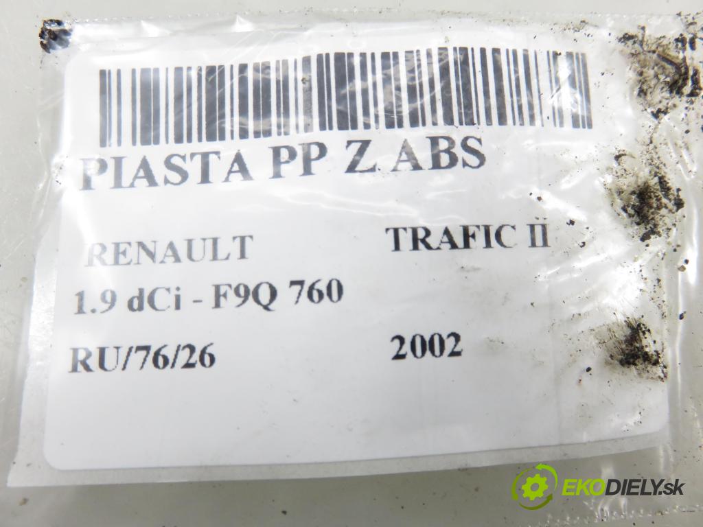 RENAULT TRAFIC II Skrzynia (FL) FURGON 2002 74,00 1.9 dCi - F9Q 760 1870,00 náboj PP ABS