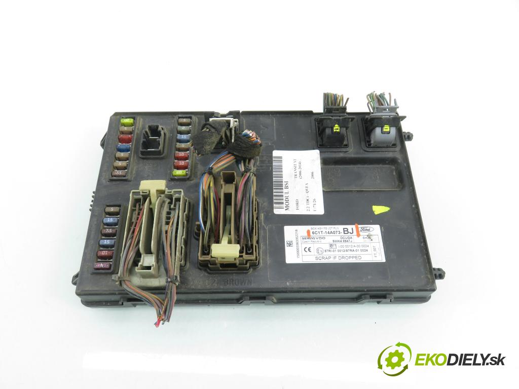 FORD TRANSIT Furgon (FA_ _) FURGON 2006 81,00 2.2 TDCi - QVFA 2198,00 MODUL BSI 6C1T14A073BJ