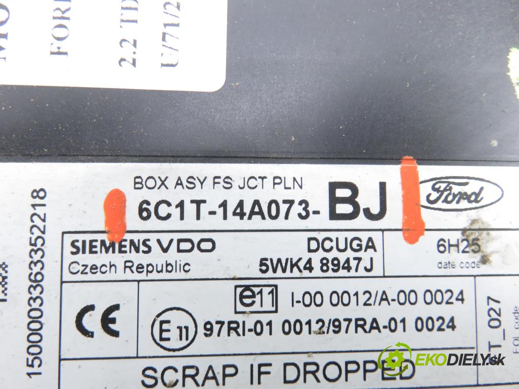 FORD TRANSIT Furgon (FA_ _) FURGON 2006 81,00 2.2 TDCi - QVFA 2198,00 MODUL BSI 6C1T14A073BJ