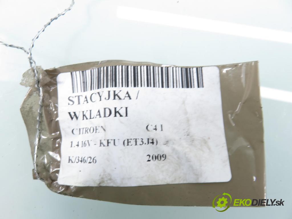 CITROEN C4 I (LC_) HB 2009 65,00 1.4 16V 88 - KFU 1360,00 spínačka / VLOŽKY N0502455 ; N0502073 ; 9663123380