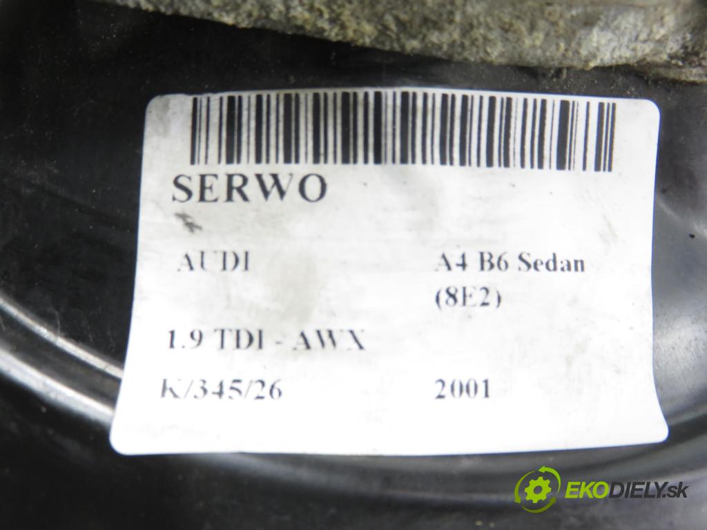 AUDI A4 (8E2, B6) SEDAN 2001 96,00 1.9 TDI PD 130 - AWX 1896,00 Posilovač 8E0612105J (Servočerpadlo)