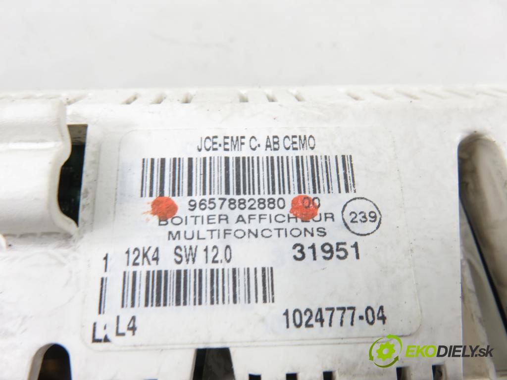 CITROEN C5 II Break (RE_) KOMBI 2004 100,00 2.0 HDi 136 1997,00 ZOBRAZIT: 9657882880