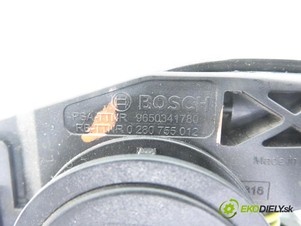 CITROEN C5 II Break (RE_) KOMBI 2004 100,00 2.0 HDi 136 1997,00 potenciometr plynového pedálu 9650341780 (Potenciometr plynového pedálu)