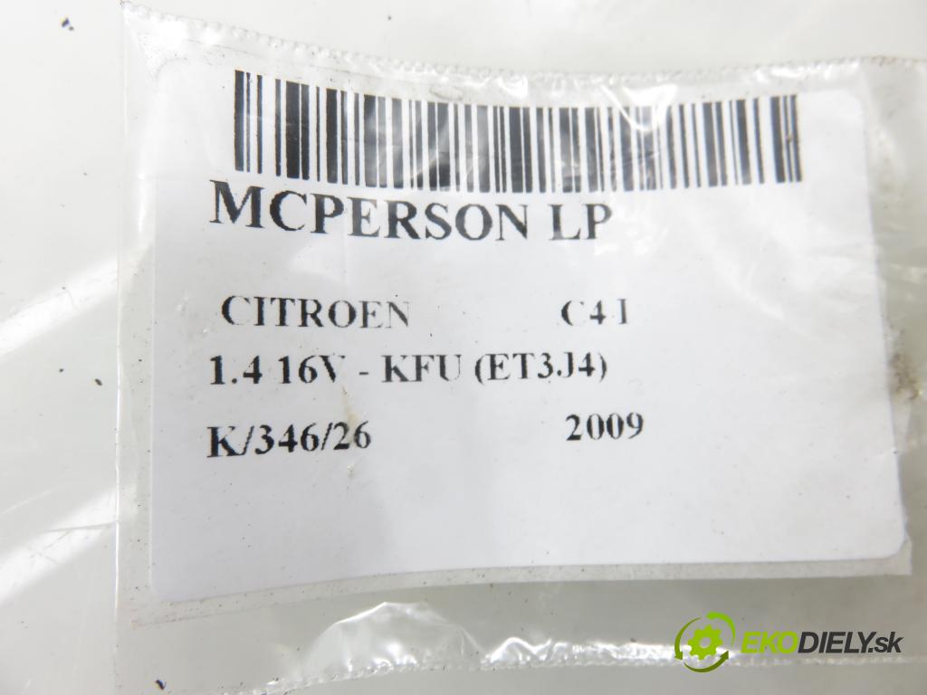 CITROEN C4 I (LC_) HB 2009 65,00 1.4 16V 88 - KFU 1360,00 MCPERSON LP