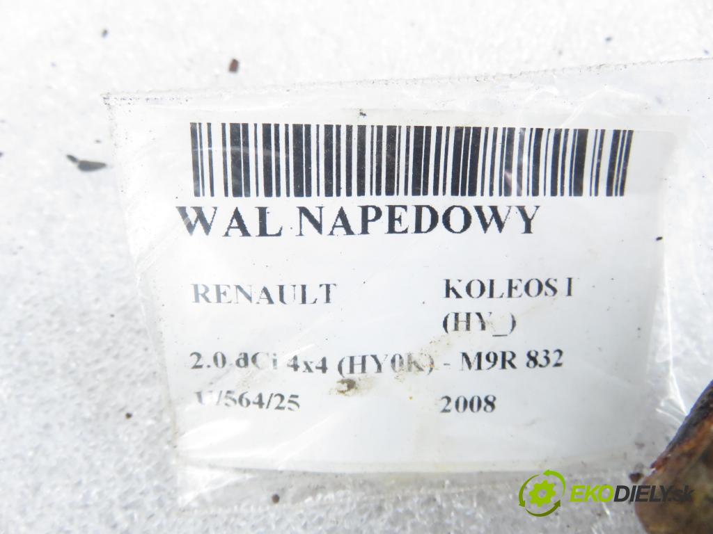 RENAULT KOLEOS I (HY_) SUV 2008 110,00 2.0 dCi 4x4 150 - M9R 832 1995,00 hriadeľ JAZDA: 37000JY00A