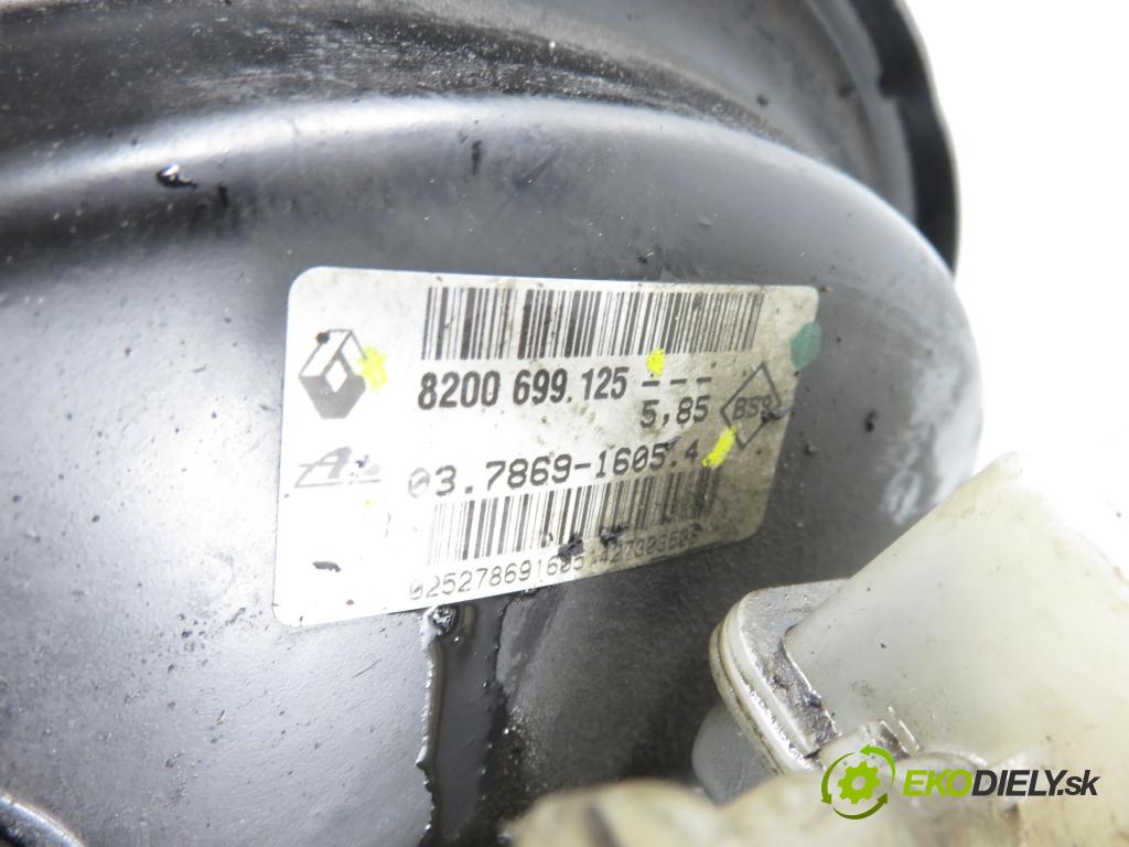 RENAULT ESPACE IV (JK0/1_) MINIVAN 2007 100,00 2.0 (JK09) - F4R 792 1998,00 Posilovač 8200699125 ; 03786916054 (Servočerpadlo)