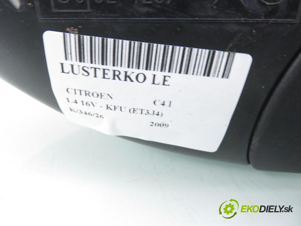 CITROEN C4 I (LC_) HB 2009 65,00 1.4 16V 88 - KFU 1360,00 zpětné zrcátko LE