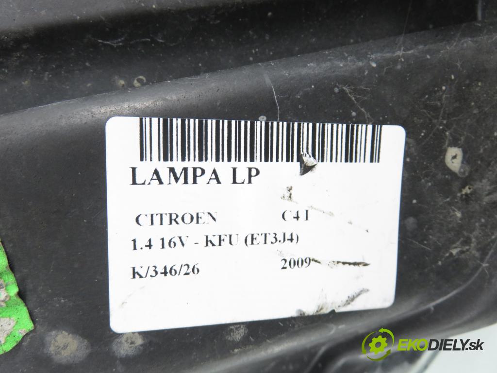 CITROEN C4 I (LC_) HB 2009 65,00 1.4 16V 88 - KFU 1360,00 Svetlo LP 89902334