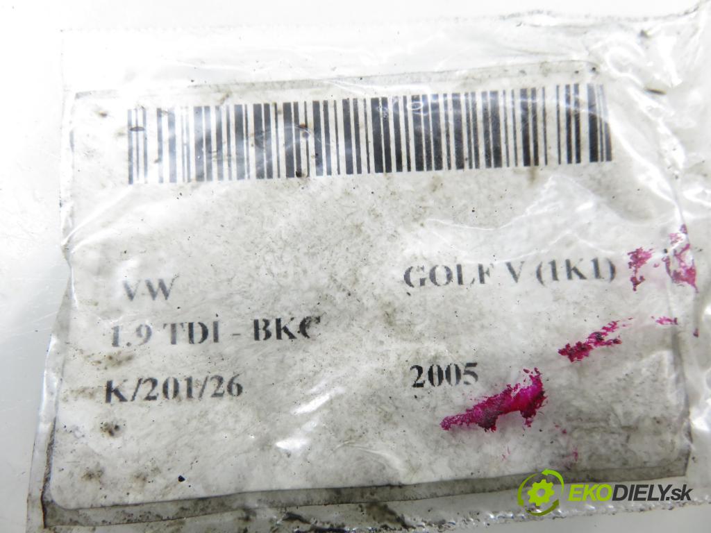 VW GOLF V (1K1) HB 2005 77,00 1.9 TDI PD 105 - BKC 1896,00 Vstrekovač 038130073AG ; 0414720215 (Vstrekovač paliva)