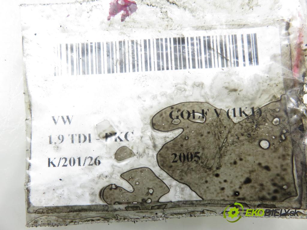 VW GOLF V (1K1) HB 2005 77,00 1.9 TDI PD 105 - BKC 1896,00 Vstrekovač 038130073AG ; 0414720215 (Vstrekovač paliva)