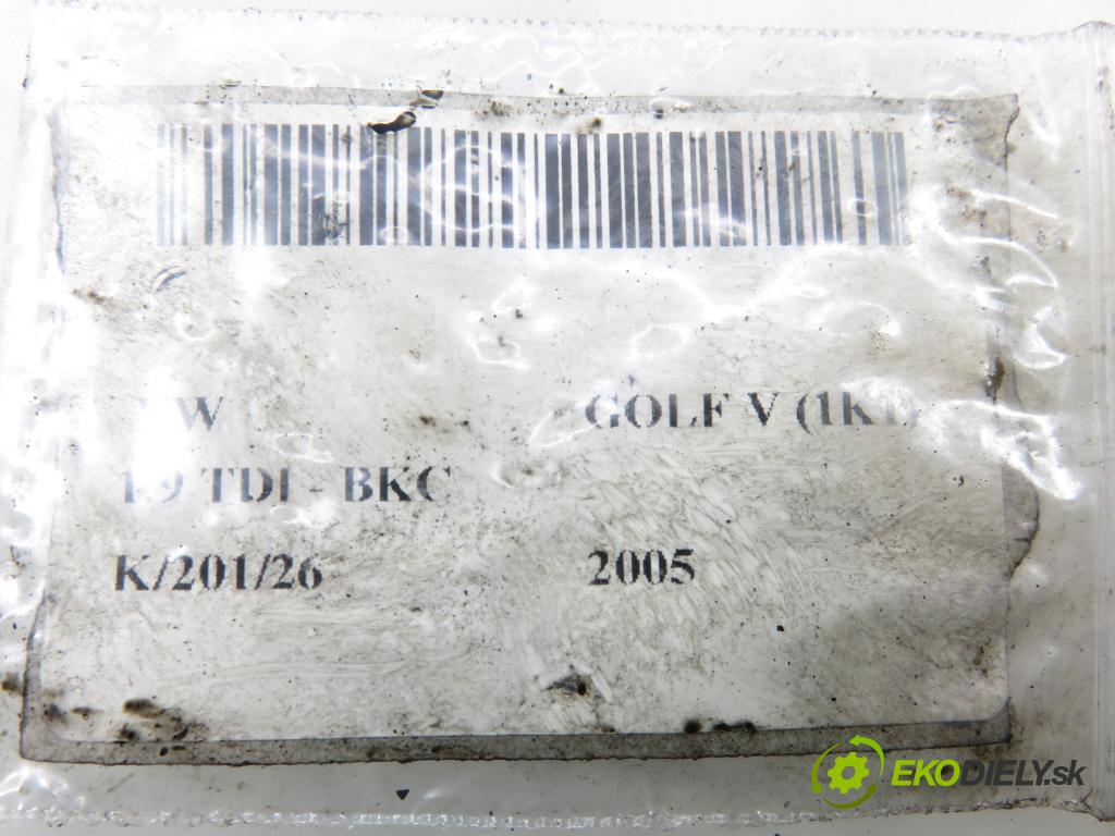 VW GOLF V (1K1) HB 2005 77,00 1.9 TDI PD 105 - BKC 1896,00 Vstrekovač 038130073AG ; 0414720215 (Vstrekovač paliva)
