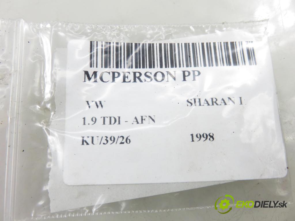 VW SHARAN (7M8, 7M9, 7M6) MINIVAN 1998 81,00 1.9 TDI 110 - AFN 1896,00 MCPERSON PP 