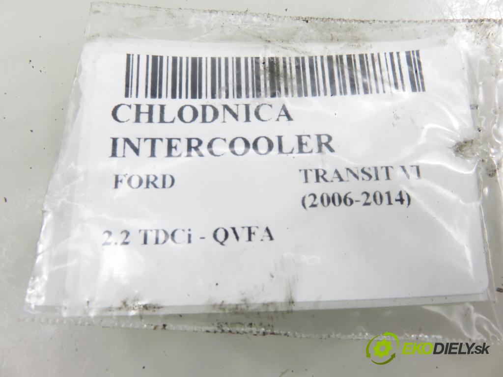 FORD TRANSIT Furgon (FA_ _) FURGON 2006 81,00 2.2 TDCi - QVFA 2198,00 chladič intercooler 6C119L440AC