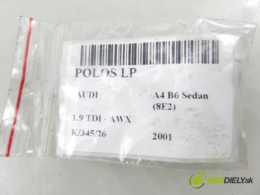 AUDI A4 (8E2, B6) SEDAN 2001 96,00 1.9 TDI PD 130 - AWX 1896,00 Poloos LP 8E0407271S