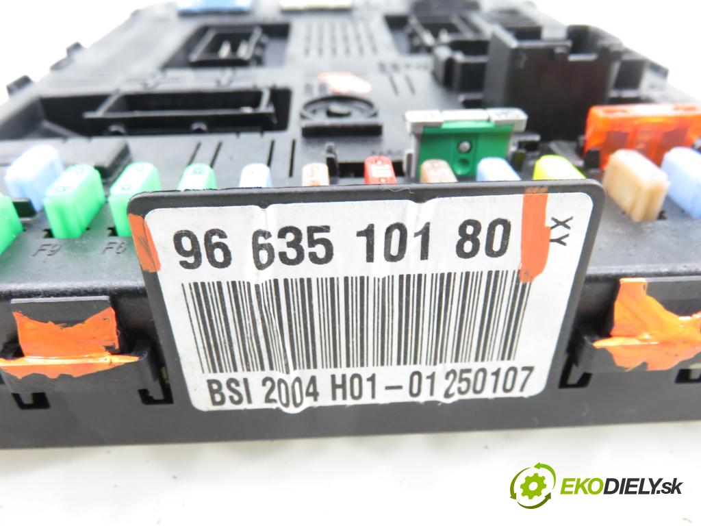 CITROEN C4 Picasso I (UD_) MINIVAN 2007 92,00 1.8 i 16V - 6FY (EW7A) 1749,00 MODUL BSI 9663510180