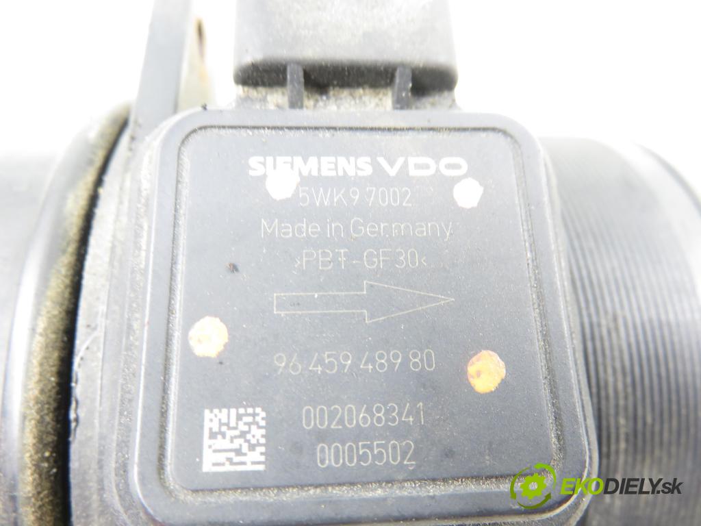 CITROEN C5 II Break (RE_) KOMBI 2004 100,00 2.0 HDi 136 1997,00 váha vzduchu vzduchu 5WK97002 ; 9645948980