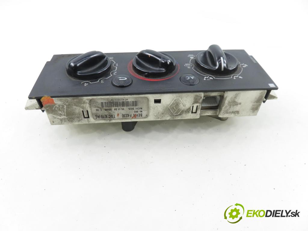 RENAULT MASTER II Skrzynia (FD) FURGON 2004 84,00 2.5 dCi 120 - G9U 724 2464,00 Panel kúrenia KLIMATIZACE: F4230