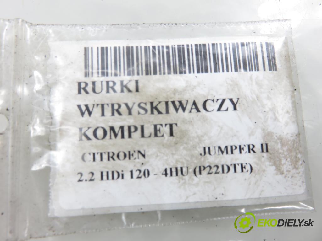 CITROEN JUMPER Skrzynia FURGON 2006 88,00 2.2 HDi 120 - 4HU (P22DTE) 2198,00 rúrky VSTREKOVAČE: 