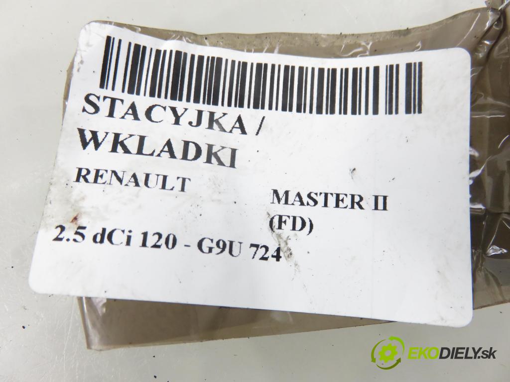 RENAULT MASTER II Skrzynia (FD) FURGON 2004 84,00 2.5 dCi 120 - G9U 724 2464,00 spinačka  (Spínacia skrinka)