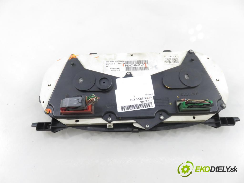 RENAULT MASTER II Skrzynia (FD) FURGON 2004 84,00 2.5 dCi 120 - G9U 724 2464,00 Prístrojovka elektrický P8200359416E