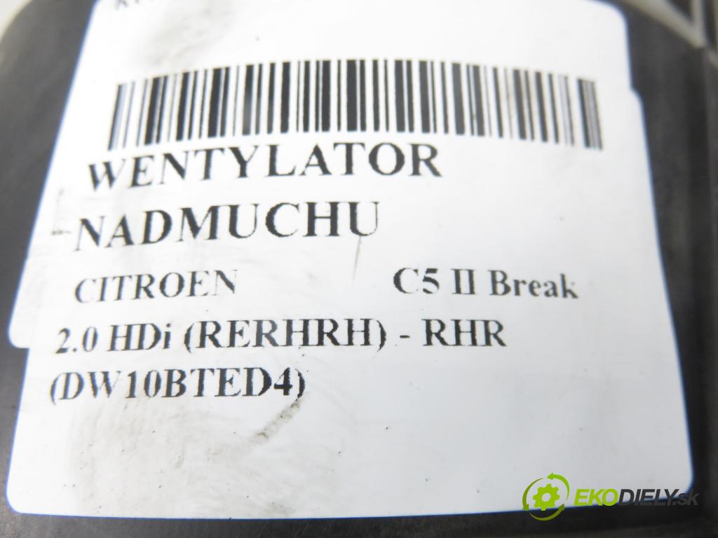 CITROEN C5 II Break (RE_) KOMBI 2004 100,00 2.0 HDi 136 1997,00 Ventilátor vetráku 7737080501AF