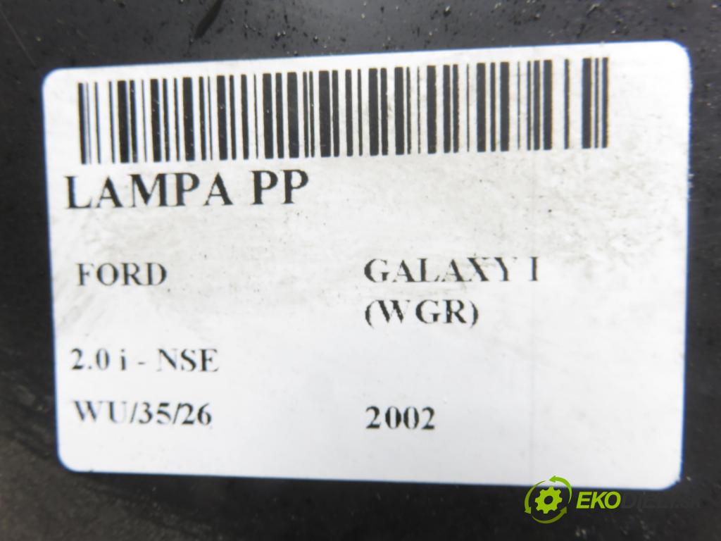 FORD GALAXY (WGR) MINIVAN 2002 85,00 2.0 i DOHC 116 - NSE 1998,00 světlo PP 7M5941016L ; YM2113006EH
