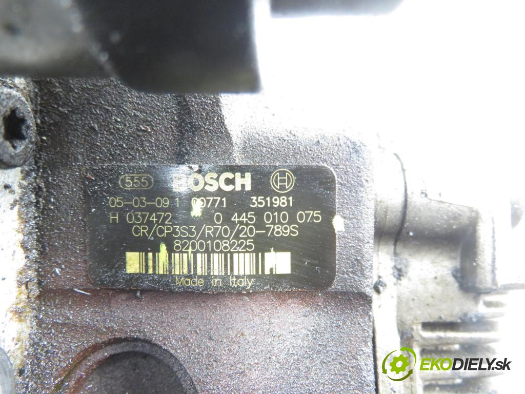 RENAULT ESPACE IV (JK0/1_) MINIVAN 2005 85,00 1.9 dCi 116 - F9Q 820 1870,00 Pumpa vysokého tlaku 0445010075 ; 8200108225 ; 0928400502